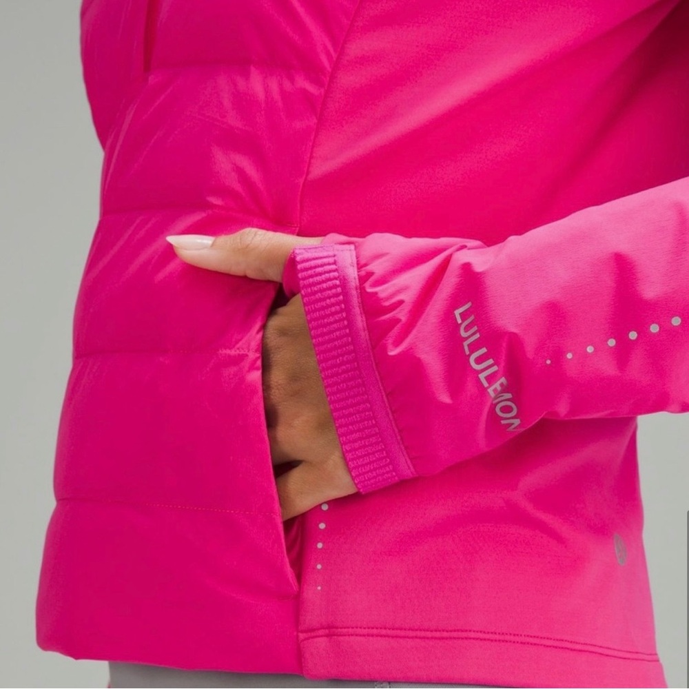 Lululemon Sonic Pink Down For It All Jacket - Picture 5 of 6